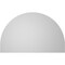 Ekena Millwork Round Top Surface Mount PVC Gable Vent: Non-Functional, w/ 3-1/2"W x 1"P Standard Frame, 32"W x 20"H GVPRT32X2001SN - alternate 2
